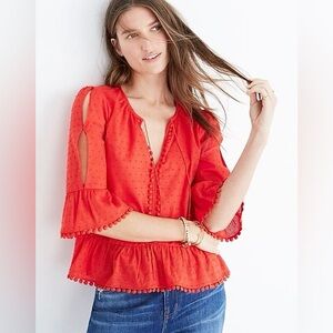 Madewell blouse size M
